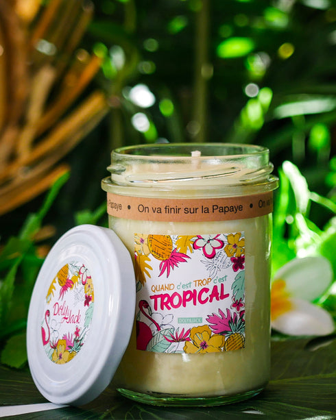 Bougie On va finir sur la Papaye